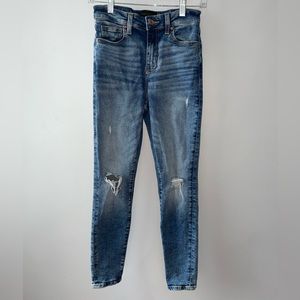 Kendall + Kylie Distressed Skinny Jeans